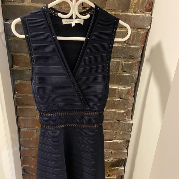 Cupcakes & Cashmere Navy Dress - Picture 5 of 5